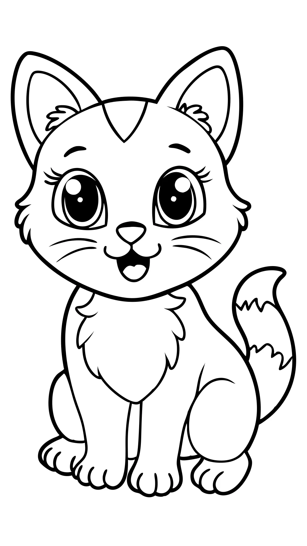 free cute animal coloring pages